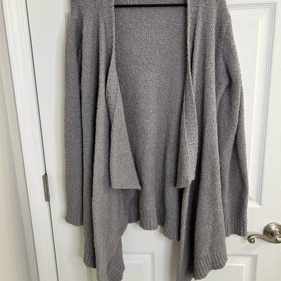 UGG Phoebe Wrap Cardigan Gray Size S Retail $118 Winter Warm Snow Cozy Soft - Picture 5 of 7